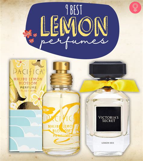 perfume that smells like lemons.